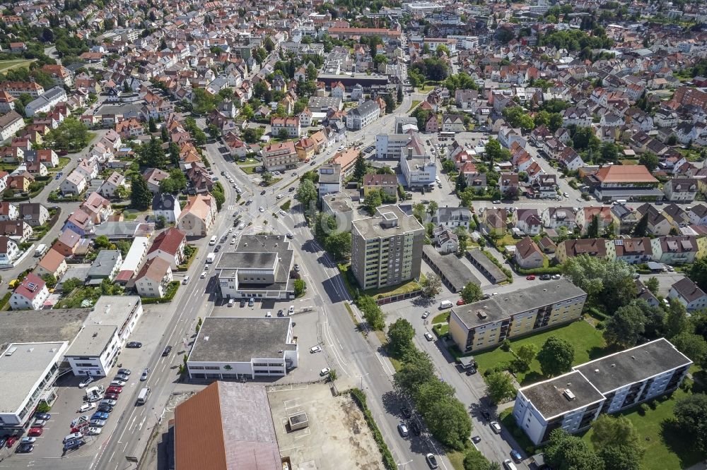 Villingen-Schwenningen from the bird's eye view: Outskirts residential in Villingen-Schwenningen in the state Baden-Wurttemberg, Germany