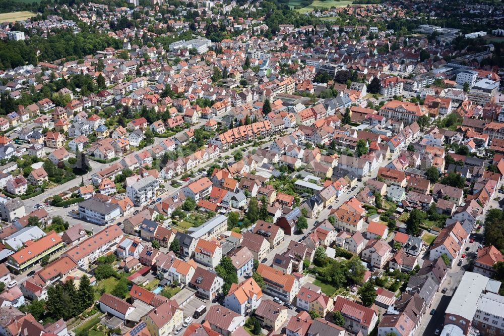 Aerial photograph Villingen-Schwenningen - Outskirts residential in Villingen-Schwenningen in the state Baden-Wurttemberg, Germany