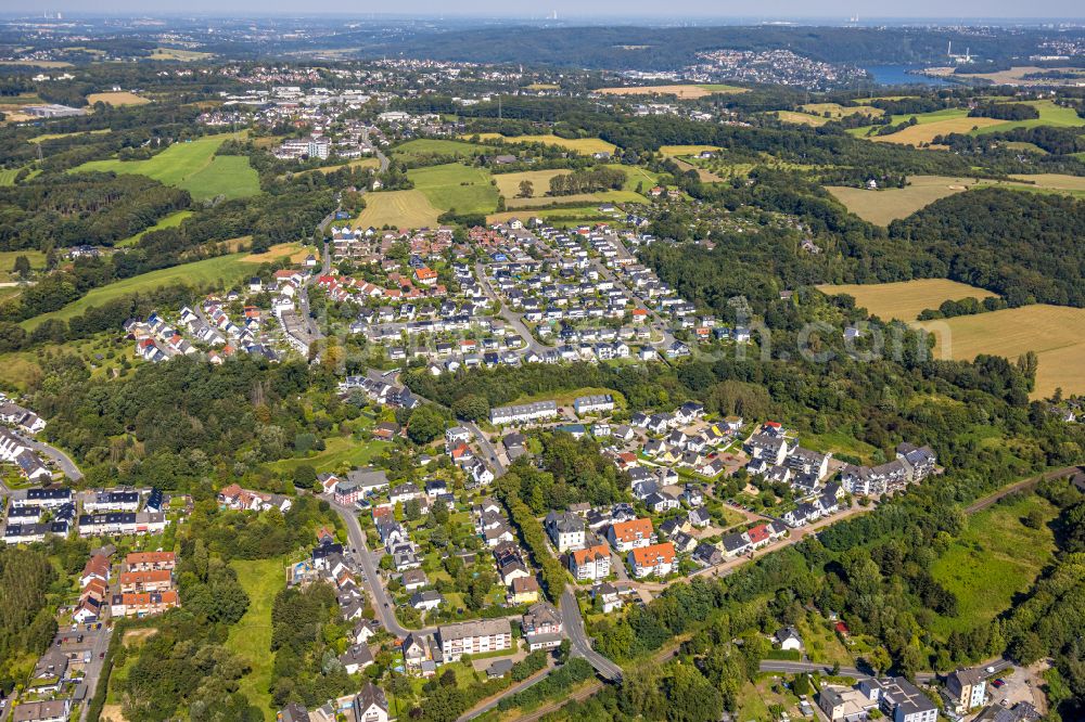 Aerial photograph Hagen - District Baukloh in the city in Hagen in the state North Rhine-Westphalia