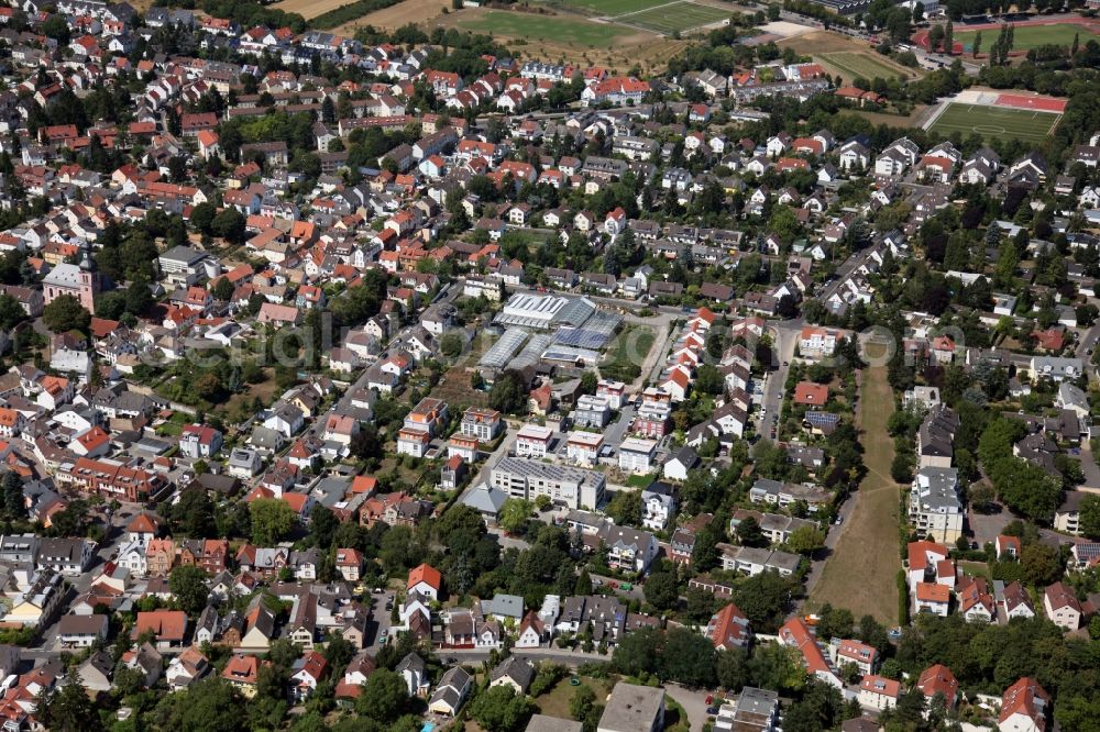 Mainz from above - District Bretzenheim in the city in Mainz in the state Rhineland-Palatinate