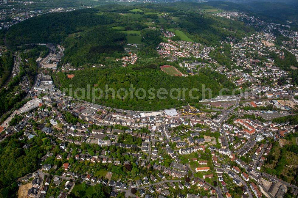 Aerial image Ennepetal - District Buettenberg in the city in Ennepetal in the state North Rhine-Westphalia