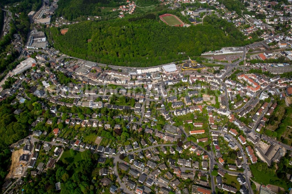 Aerial photograph Ennepetal - District Buettenberg in the city in Ennepetal in the state North Rhine-Westphalia