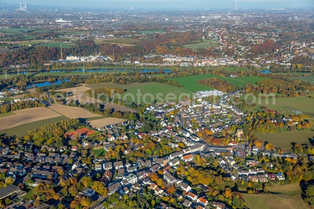 Aerial image Essen - District Burgaltendorf in Essen in the state North Rhine-Westphalia