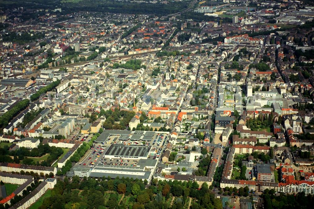 Aerial photograph Köln - Ehrenfeld in Cologne in North Rhine-Westphalia