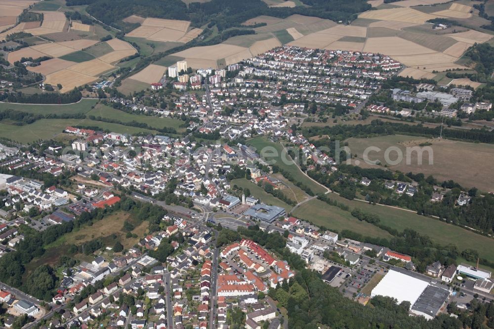 Aerial photograph Taunusstein - District Hahn in the city in Taunusstein in the state Hesse