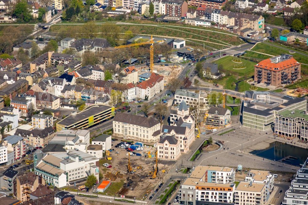 Dortmund from above - District Hoerde in the city in Dortmund in the state North Rhine-Westphalia