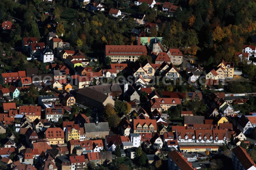 Aerial photograph Jena - District Lobeda from Jena in Thuringia