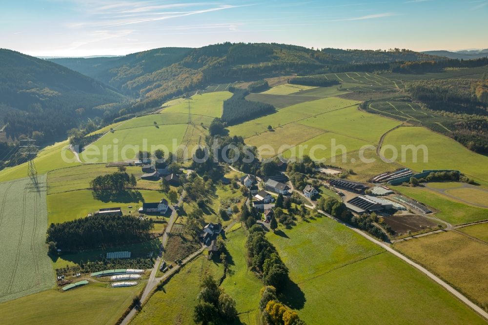 Aerial photograph Meschede - District Mosebolle in Meschede in the state North Rhine-Westphalia