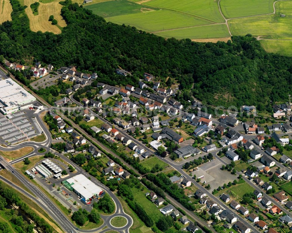 Aerial image Idar-Oberstein OT Weierbach - District within the city limits in Idar-Oberstein OT Weierbach in Rhineland-Palatinate