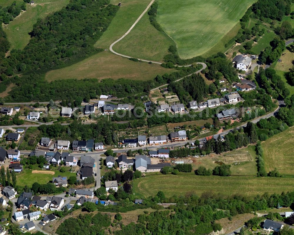 Aerial photograph Mengerschied - District in the city in Mengerschied in the state Rhineland-Palatinate