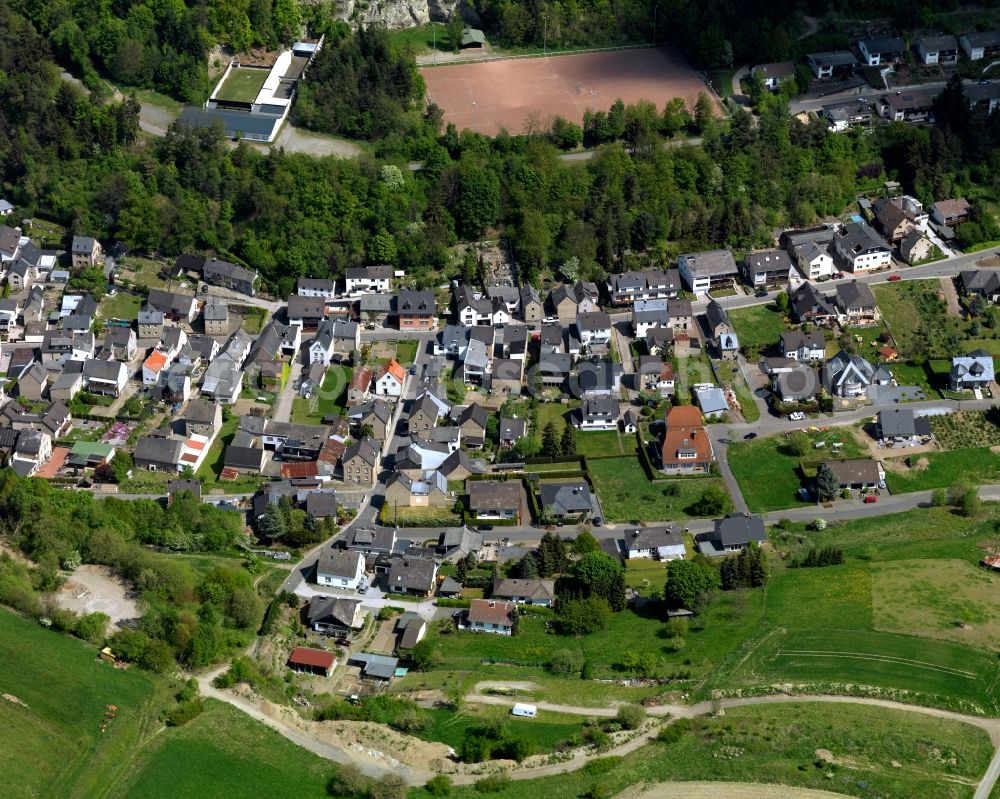 Aerial image Rieden - District in the city in Rieden in the state Rhineland-Palatinate