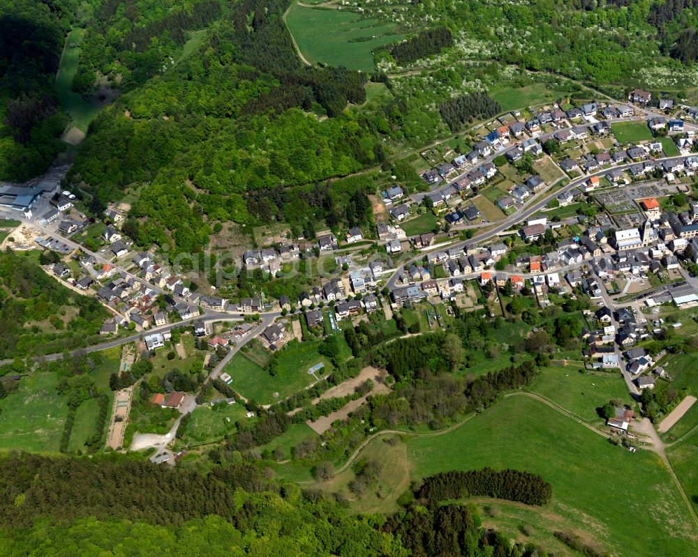 Rieden from the bird's eye view: District in the city in Rieden in the state Rhineland-Palatinate