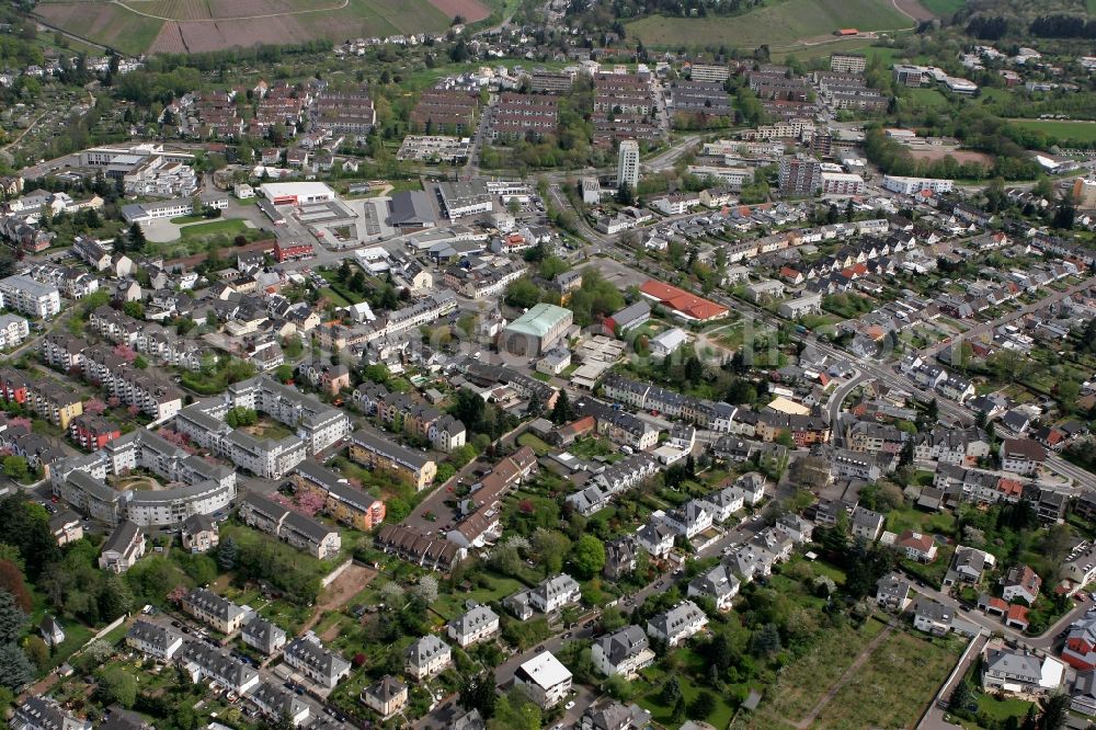 Trier Trier-Süd from above - View of the residential areas in the south district of Trier-in Trier in Rhineland-Palatinate