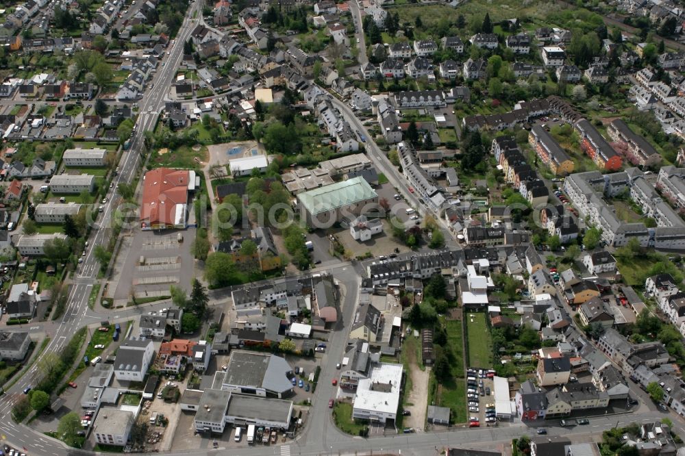 Trier Trier-Süd from above - View of the residential areas in the south district of Trier-in Trier in Rhineland-Palatinate