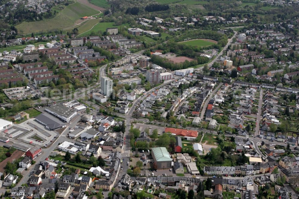 Aerial photograph Trier Trier-Süd - View of the residential areas in the south district of Trier-in Trier in Rhineland-Palatinate