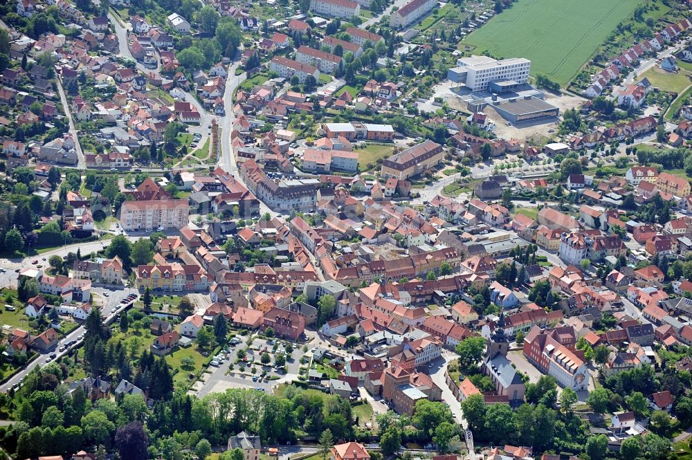 Aerial image Bad Berka - View over the city of Bad Berka in the state of Thuringia
