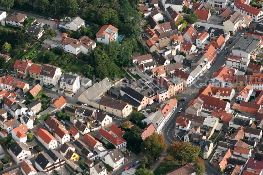 Aerial photograph Mainz - Partial view of the city of Mainz Hechtsheim in Rhineland-Palatinate