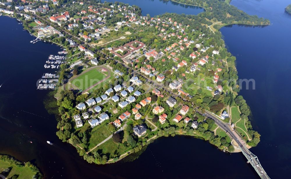 Potsdam from above - City view of Potsdam in Brandenburg