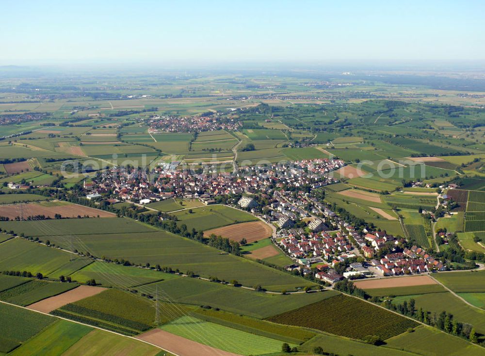 Aerial photograph Freiburg im Breisgau - 