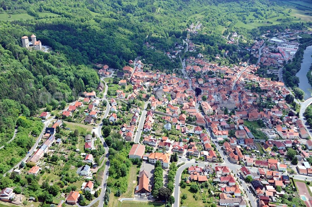 Aerial image Treffurt - Cityscape of Treffurt in Thuringia