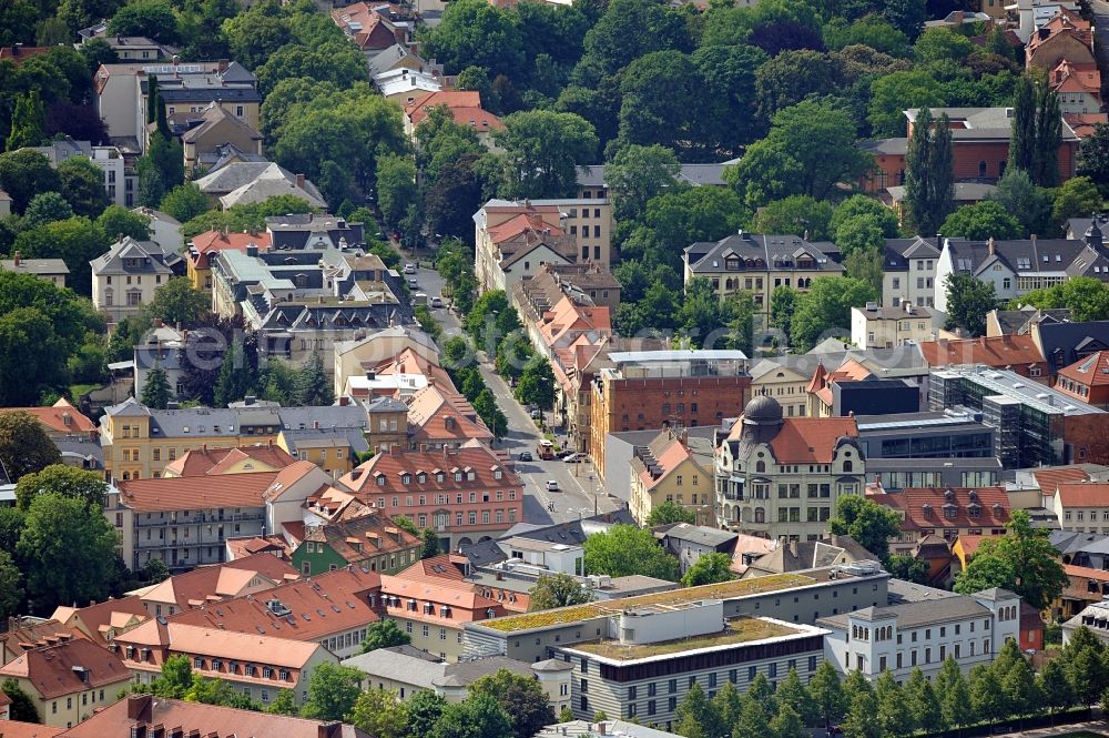 Weimar from above - Cityscape of Weimar in Thuringia