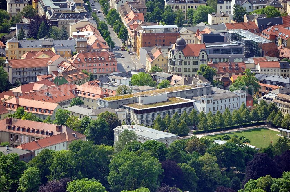 Weimar from the bird's eye view: Cityscape of Weimar in Thuringia