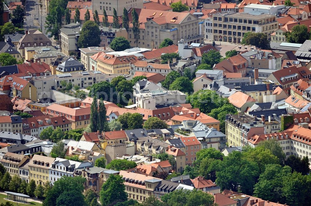 Aerial image Weimar - Cityscape of Weimar in Thuringia