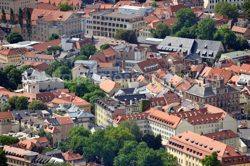 Aerial photograph Weimar - Cityscape of Weimar in Thuringia