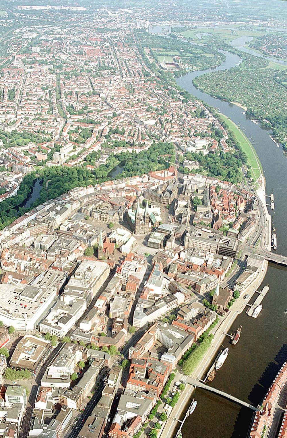 Bremen from above - 