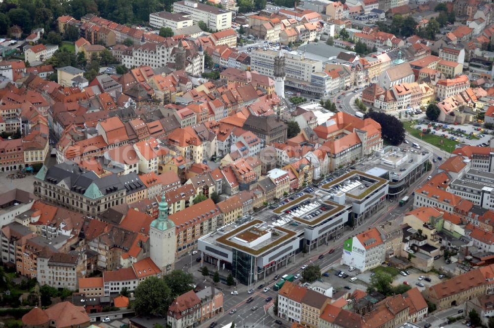 Bautzen from the bird's eye view: Stadtzentrum von Bautzen