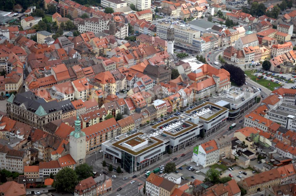 Aerial image Bautzen - Stadtzentrum von Bautzen