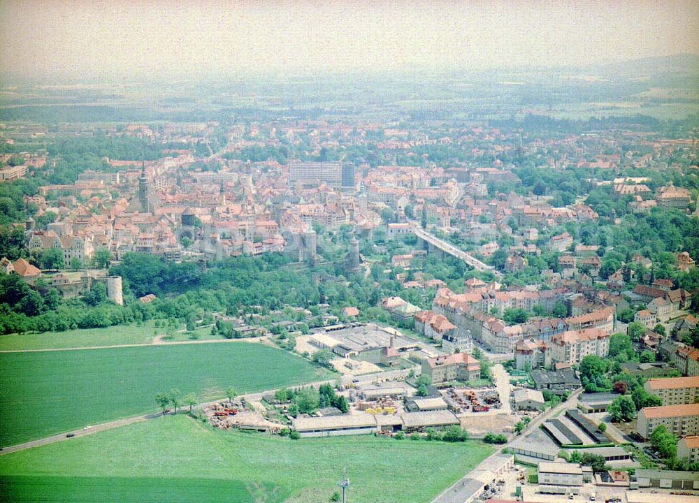 Bautzen / Sachsen from above - Stadtzentrum in Bautzen / Sachs.