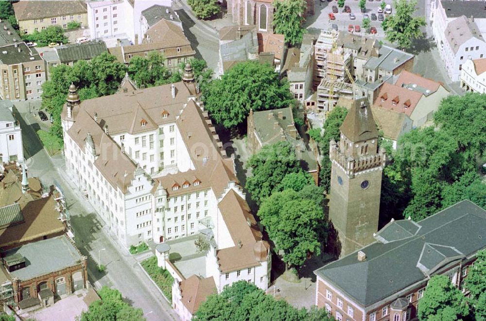 Aerial image Cottbus / Brandenburg - Stadtzentrum Cottbus.