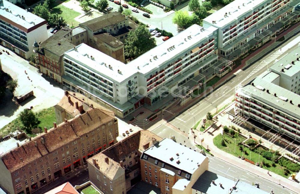 Aerial image Forst / BRB - Stadtzentrum Forst