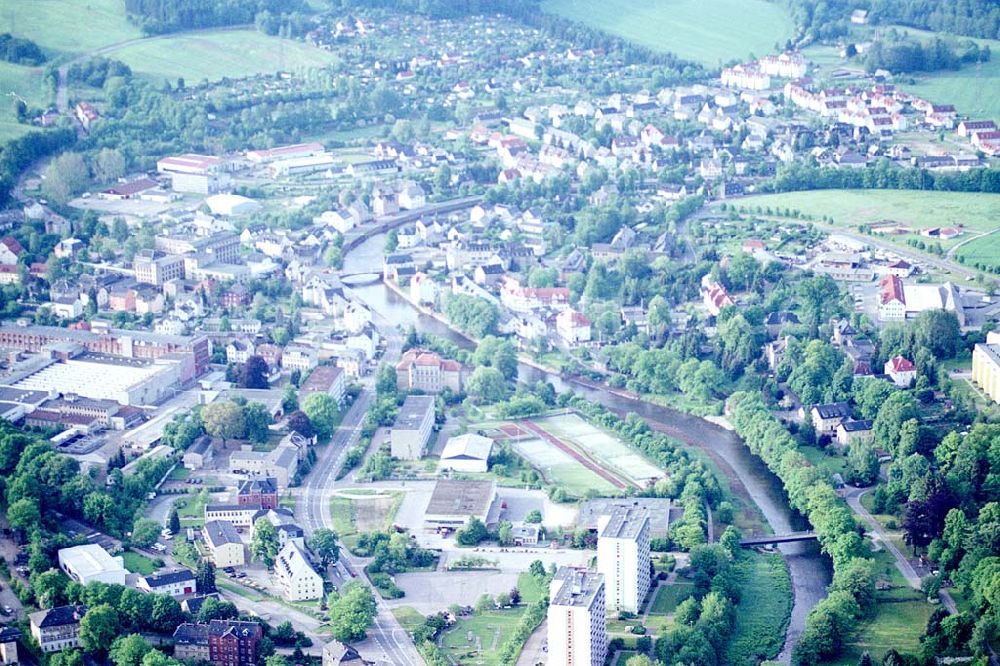 Frankenberg / Sachsen from the bird's eye view: 