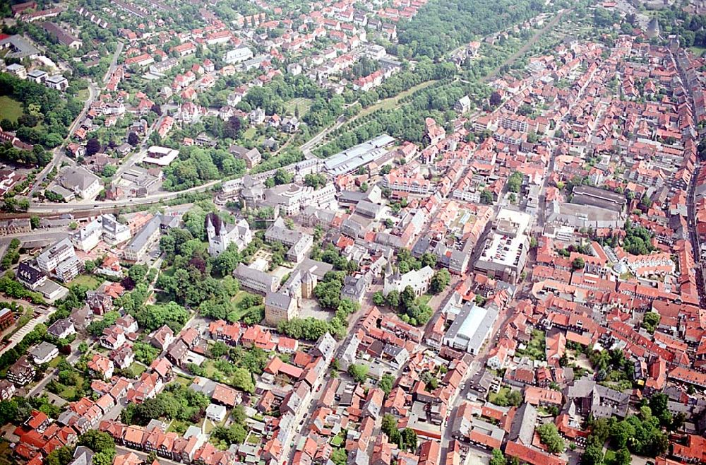 Aerial photograph Goslar/ Niedersachsen - 