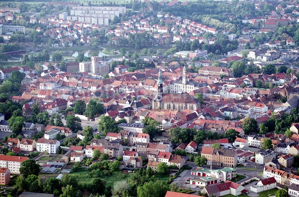 Aerial image Grossenhain / Sachsen - 