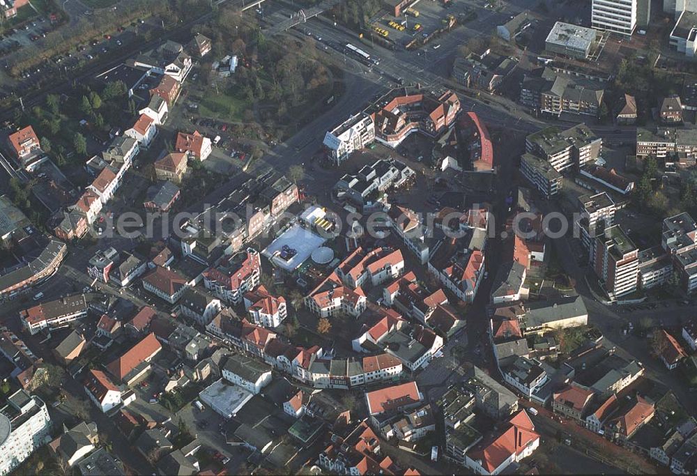 Ibbenbüren from above - 09.12.2004 Ibbenbüren, Wohnhaus Nordstraße 45 in 49477 Ibbenbüren. Eigentümer: Dr. Wenner, Weißenburgstr. 76 in 50670 Köln, Tel.:0221-7393258