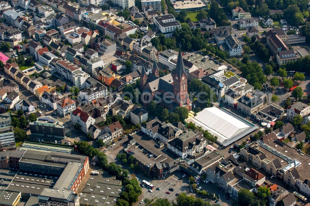 Aerial image Arnsberg - The city center in the downtown are in Arnsberg in the state North Rhine-Westphalia