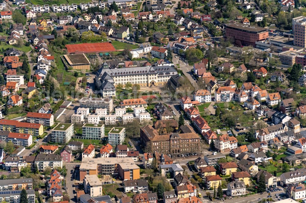 Lahr/Schwarzwald from the bird's eye view: The city center in the downtown area in Lahr/Schwarzwald in the state Baden-Wuerttemberg, Germany