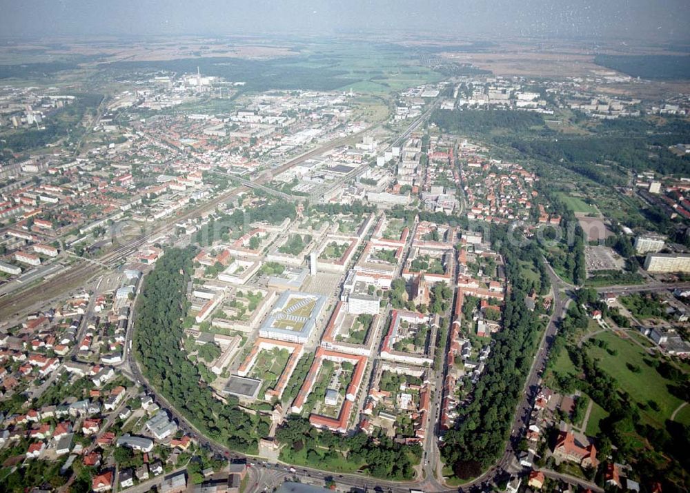 Aerial photograph Neubrandenburg ( Mecklenburg-Vorpommern ) - Stadtzentrum Neubrandenburg in Mecklenburg - Vorpommern.