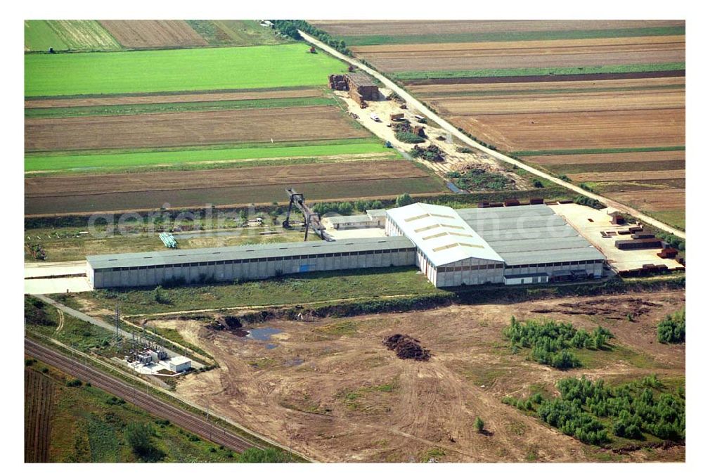 Aerial image Parndorf / Österreich - Stahlwerk der Unternehmensgruppe Max Aicher in 2460 Parndorf bei Wien nordöstlich des nationalparkes Neusiedler See. ARI-Baustahl GmbH, Hanaweg, 711 Parndorf AT