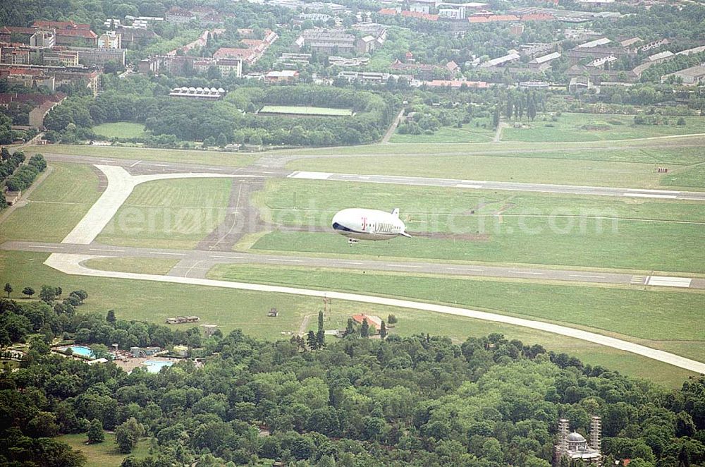 Berlin - Tempelhof from the bird's eye view: 