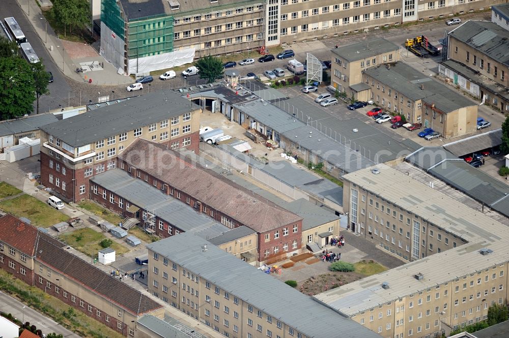 Aerial photograph Berlin - Stasi Memorial on Gensler St. in Berlin hohenschönhausen