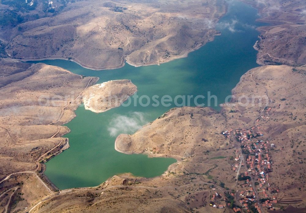 Kayiören Dorf / Köyü from the bird's eye view: in the state