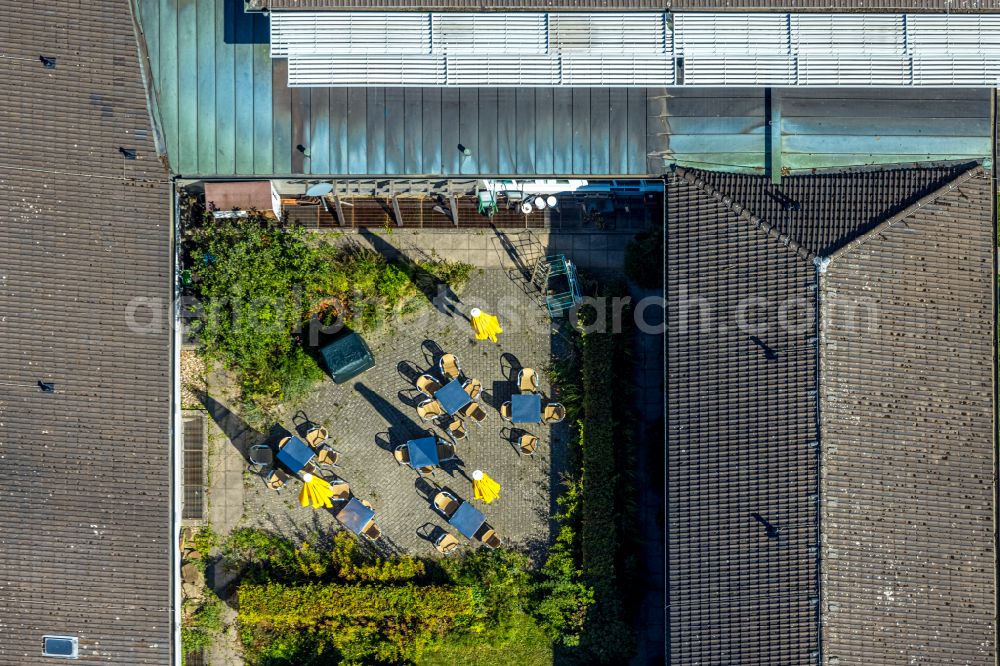 Schwelm from the bird's eye view: School building of the Dietrich-Bonhoeffer secondary school on Frankfurter Strasse in Schwelm in the state of North Rhine-Westphalia, Germany