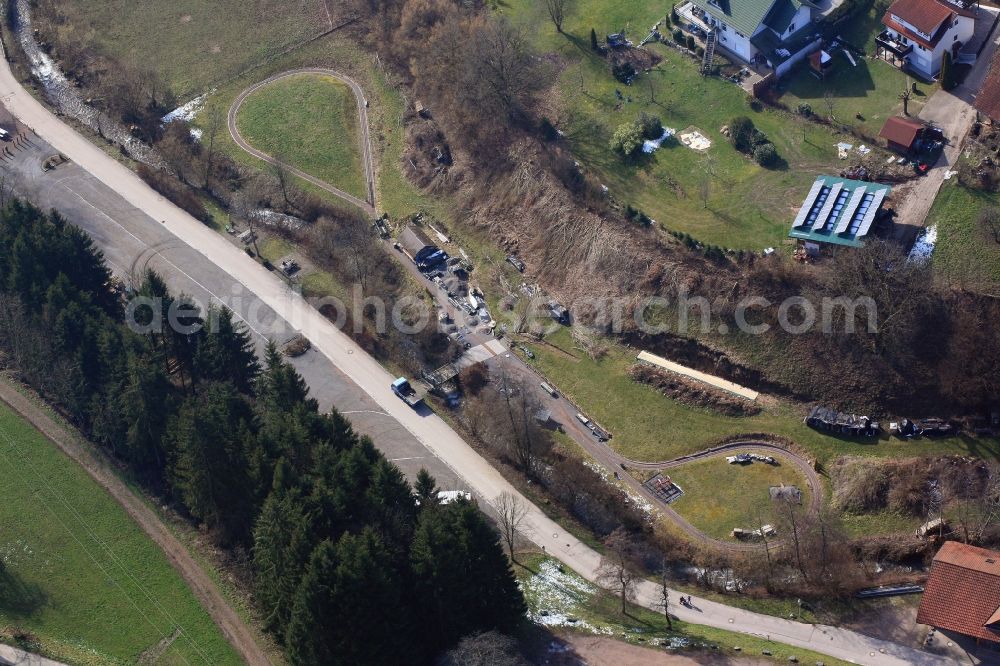 Aerial image Hasel - In Hasel in the state Baden-Wuerttemberg