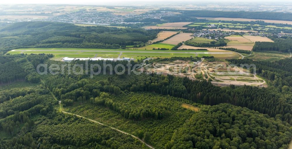 Aerial image Arnsberg - Quarry in Arnsberg in the state North Rhine-Westphalia