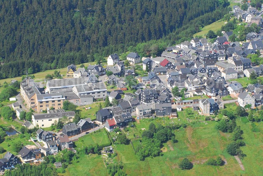 Aerial image Steinheid (Thüringen) - Steinheid im Thüringer Wald