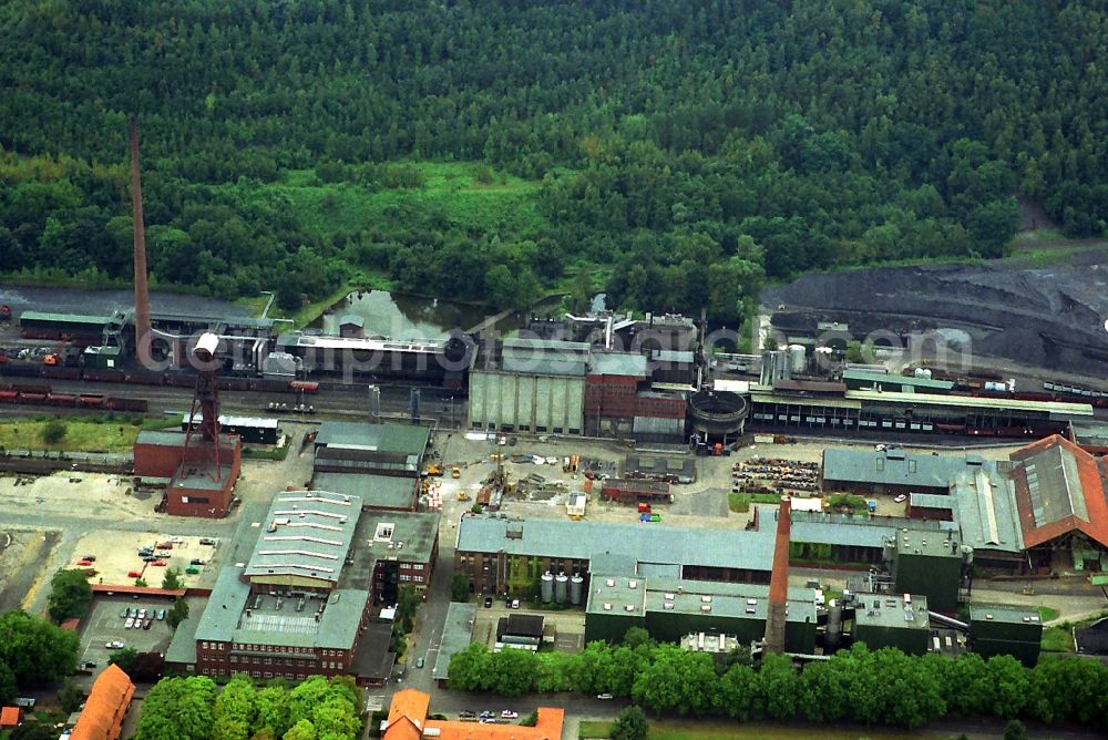 Aerial photograph Hückelhoven - Site of the coal and anthracite coal mine in Sophia-Jacoba Hueckelhoven in the state of North Rhine-Westphalia